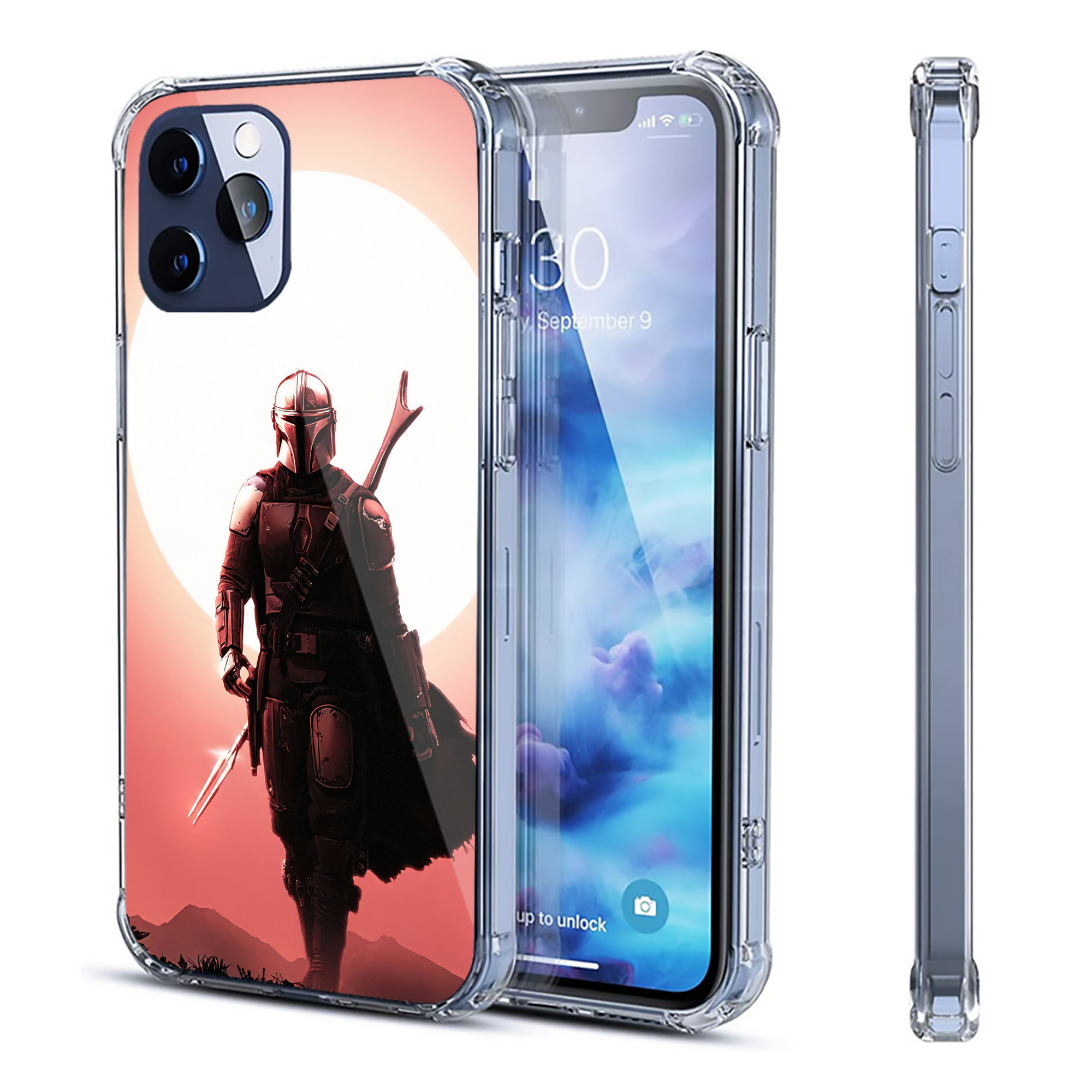 （画像用） スター・ウォーズ Star Wars 【iPhone 12シリーズ対応】透明スマホケース（クリアソフトケース）